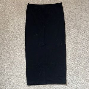Long Garage Pencil Skirt